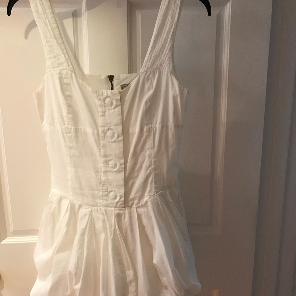 White summer dress
